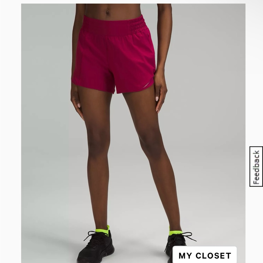 Lululemon Athletica Hotty Hot Lined 4’ Short